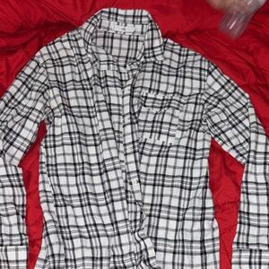 Adika Monochrome Plaid Shirt